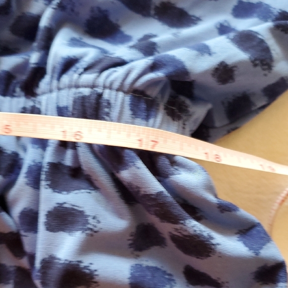 Lane Bryant Perfect Kimino Sleeve V-Neck Jersey Patterned Sz. 18/20 Jumpsuit NWT - Picture 9 of 16